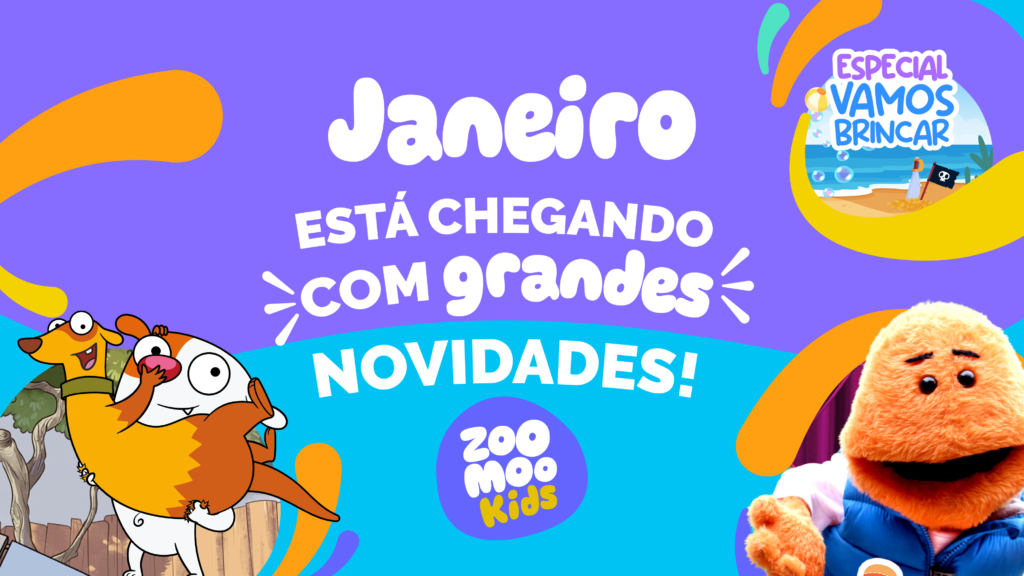 Destaques de janeiro ZooMoo Kids