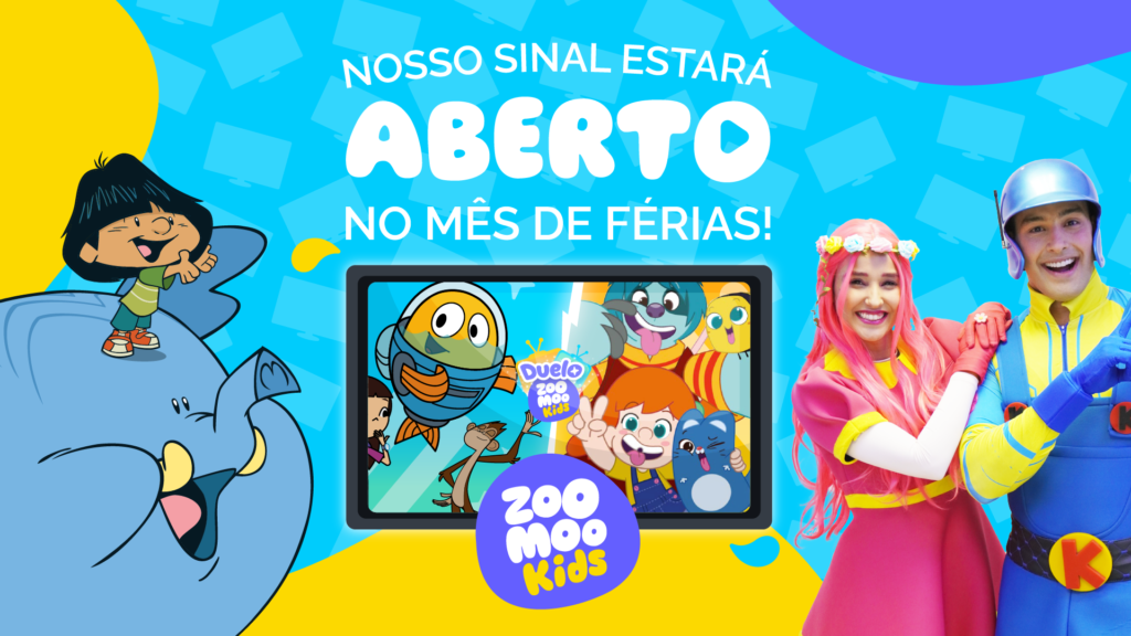 Abertura de sinal ZooMoo Kids