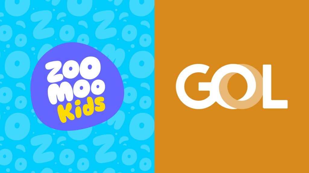 Conteúdo inclusivo do ZooMoo Kids na plataforma GOL online